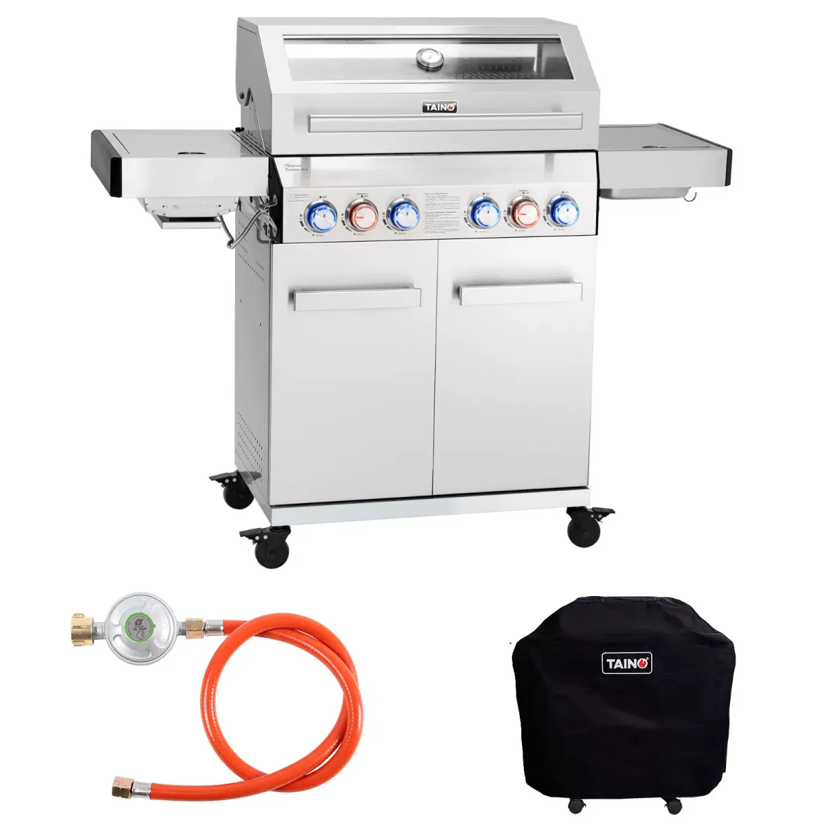GASGRILL PLATINUM YAMARA 4+2 + Haube