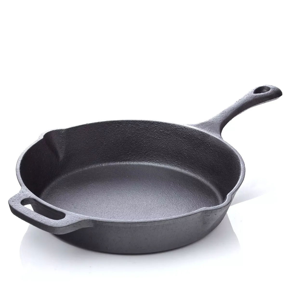 GRILLPFANNE Gusseisen Ø20cm 1800g mit Griff - Pfanne Gusspfanne
