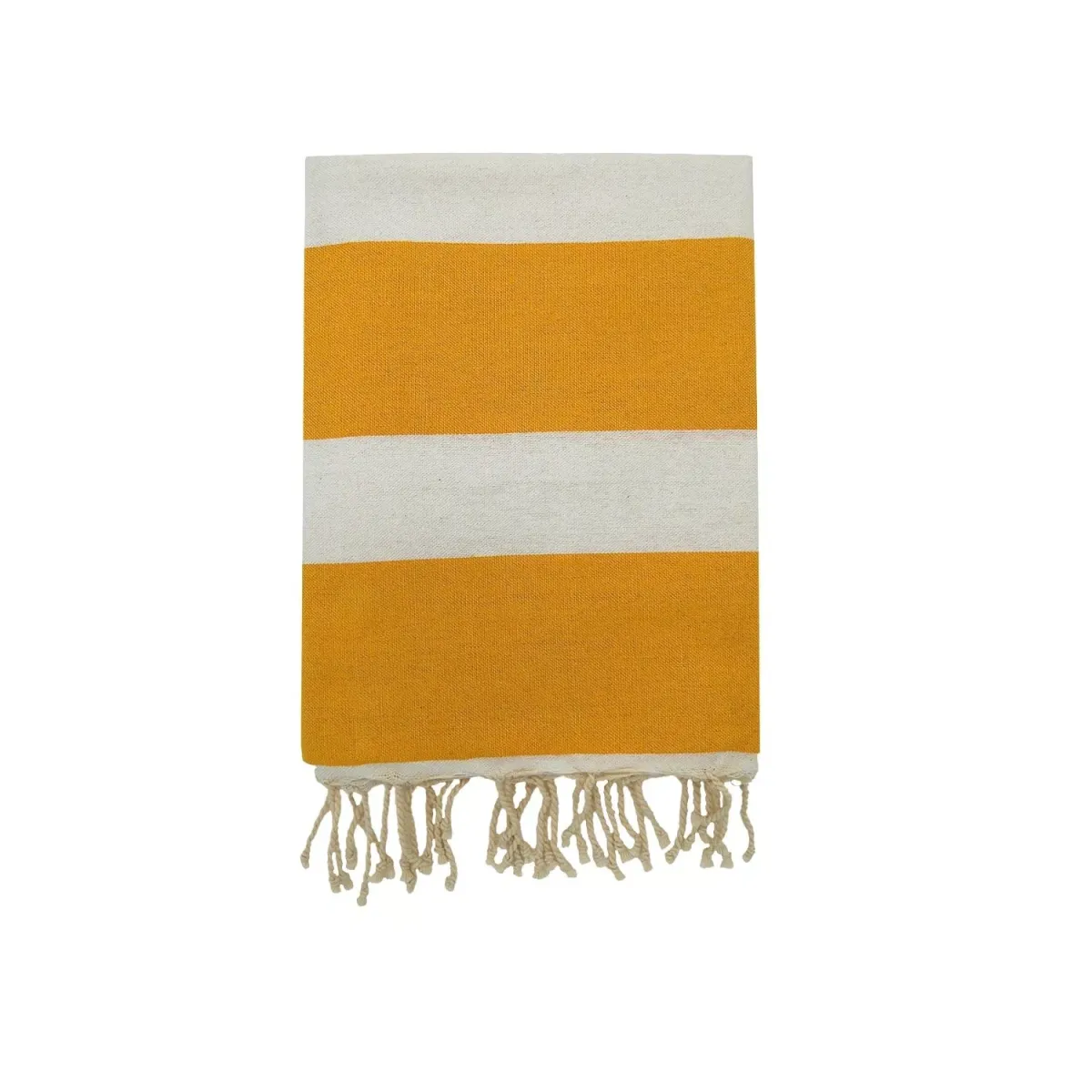 HAMAMTUCH Flachgewebe Traditionell Gelb 100x200 190g/m² - Transat Sonnenblume