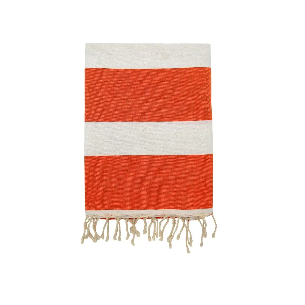 HAMAMTUCH Flachgewebe Traditionell Orange 100x200 190g/m² - Transat Orange