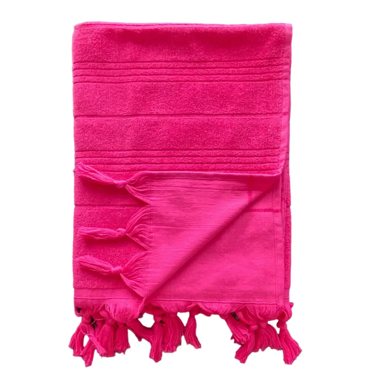 HAMAMTUCH Frottee Hammam Fuchsia 140x180 330g/m²