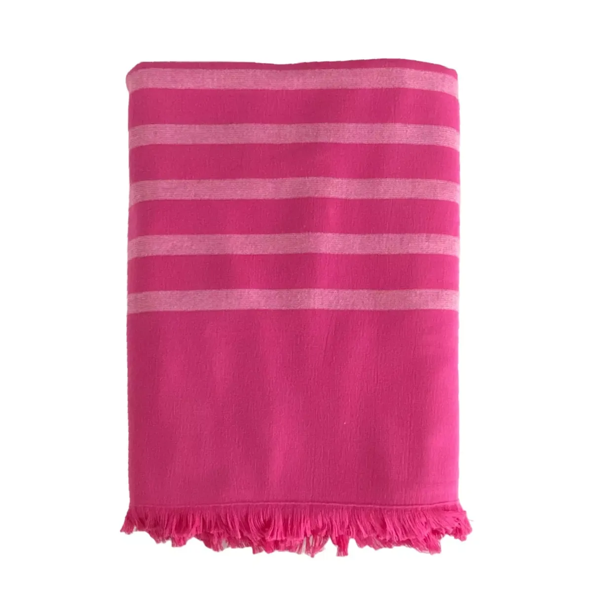 HAMAMTUCH mit Frotteefutter Alanya Fuchsia 140x180 400g/m²