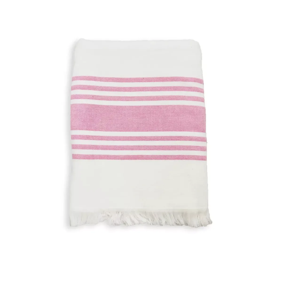 HAMAMTUCH mit Frotteefutter Karabuk Rosa 90x160 400g/m²