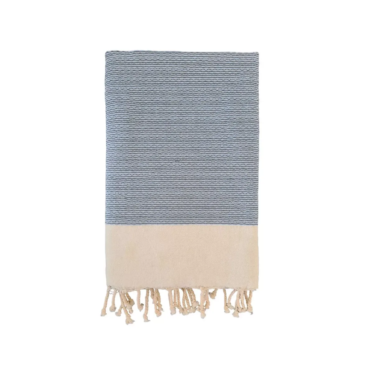 HAMAMTUCH Traditionelles Waffelgewebe Blau 200x200 190g/m² - Athena Marineblau XL