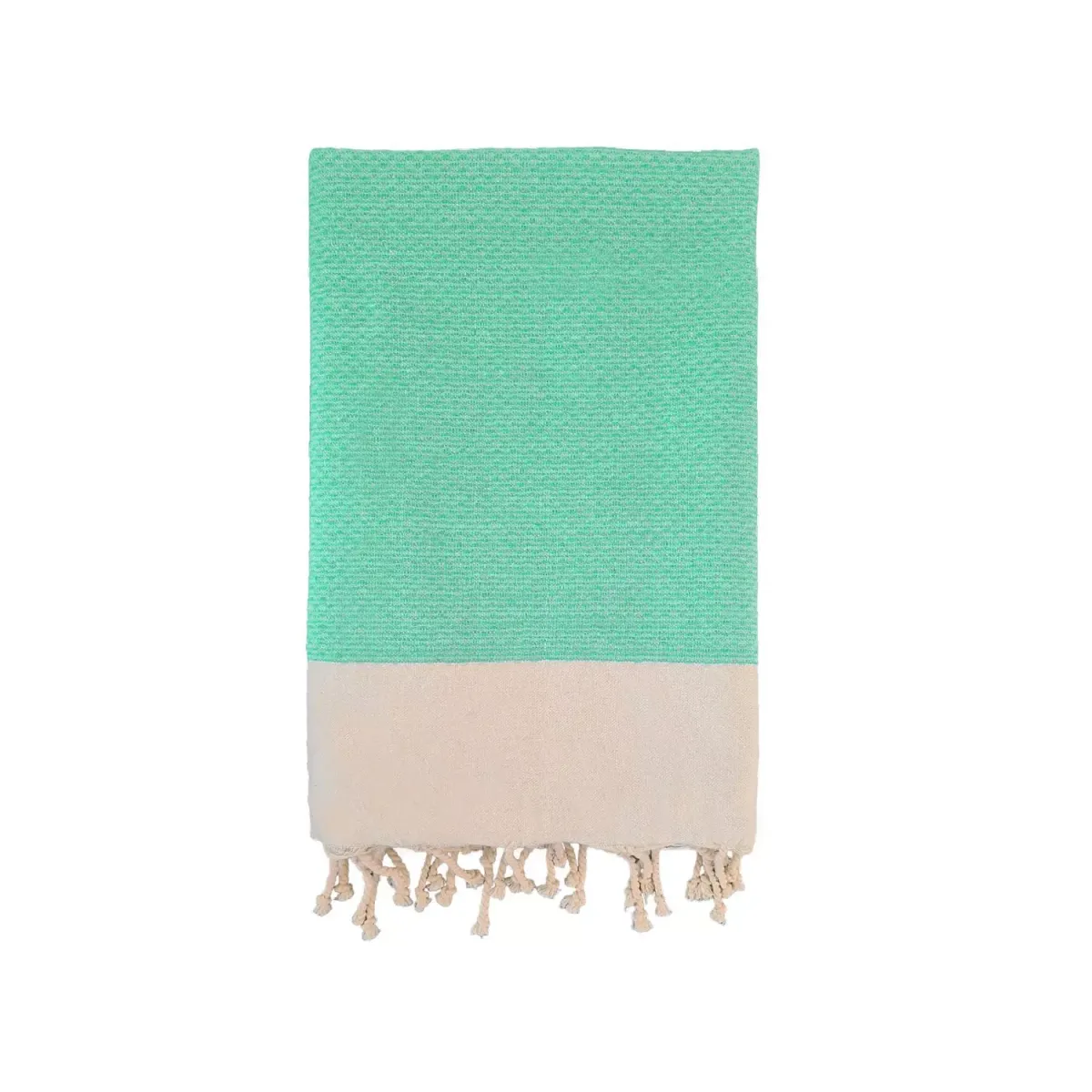 HAMAMTUCH Traditionelles Waffelgewebe Blau 200x200 190g/m² - Athena Türkis XL