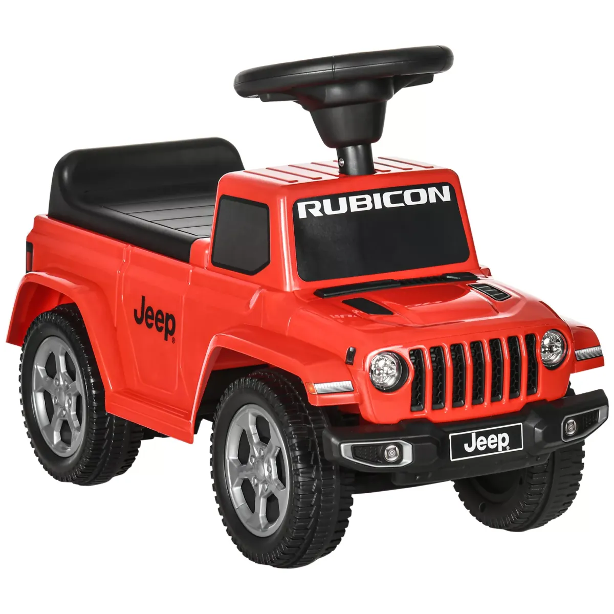 KINDER RUTSCHAUTO, Rot, Kunststoff+ Metall