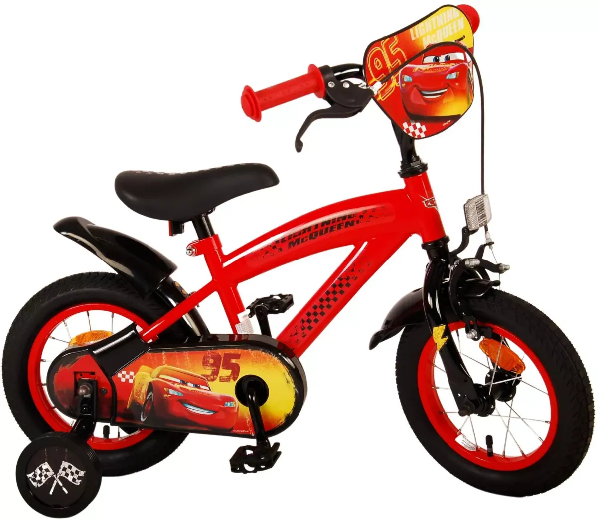 KINDERFAHRRAD Disney Cars - Jungen - 12 Zoll - Modell 1
