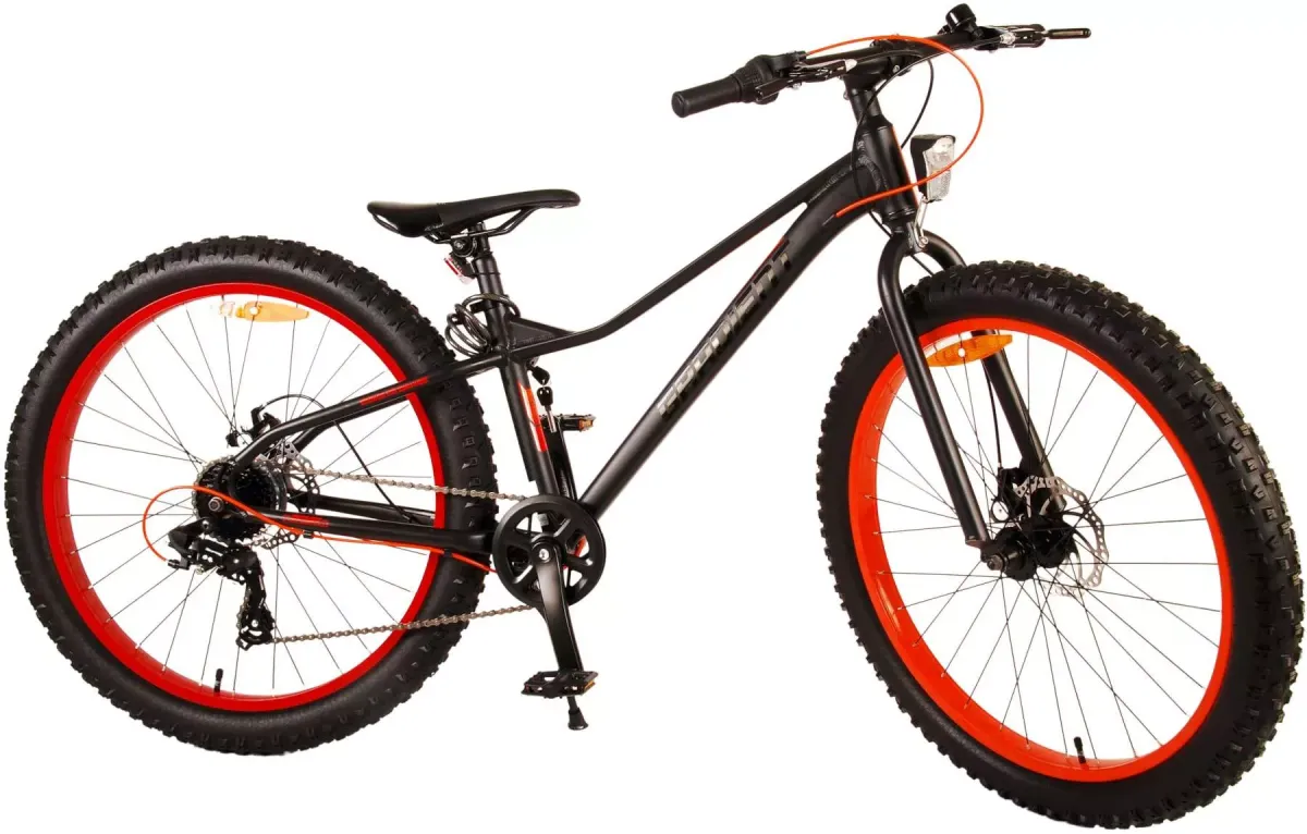 KINDERFAHRRAD Gradient - Jungen - 26 Zoll - 7-Gang - Scheibenbremse - Schwarz