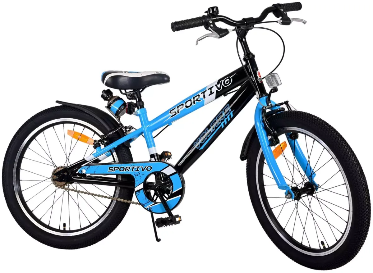 KINDERFAHRRAD Sportivo - Jungen - 20 Zoll - 2 Handbremsen - Blau