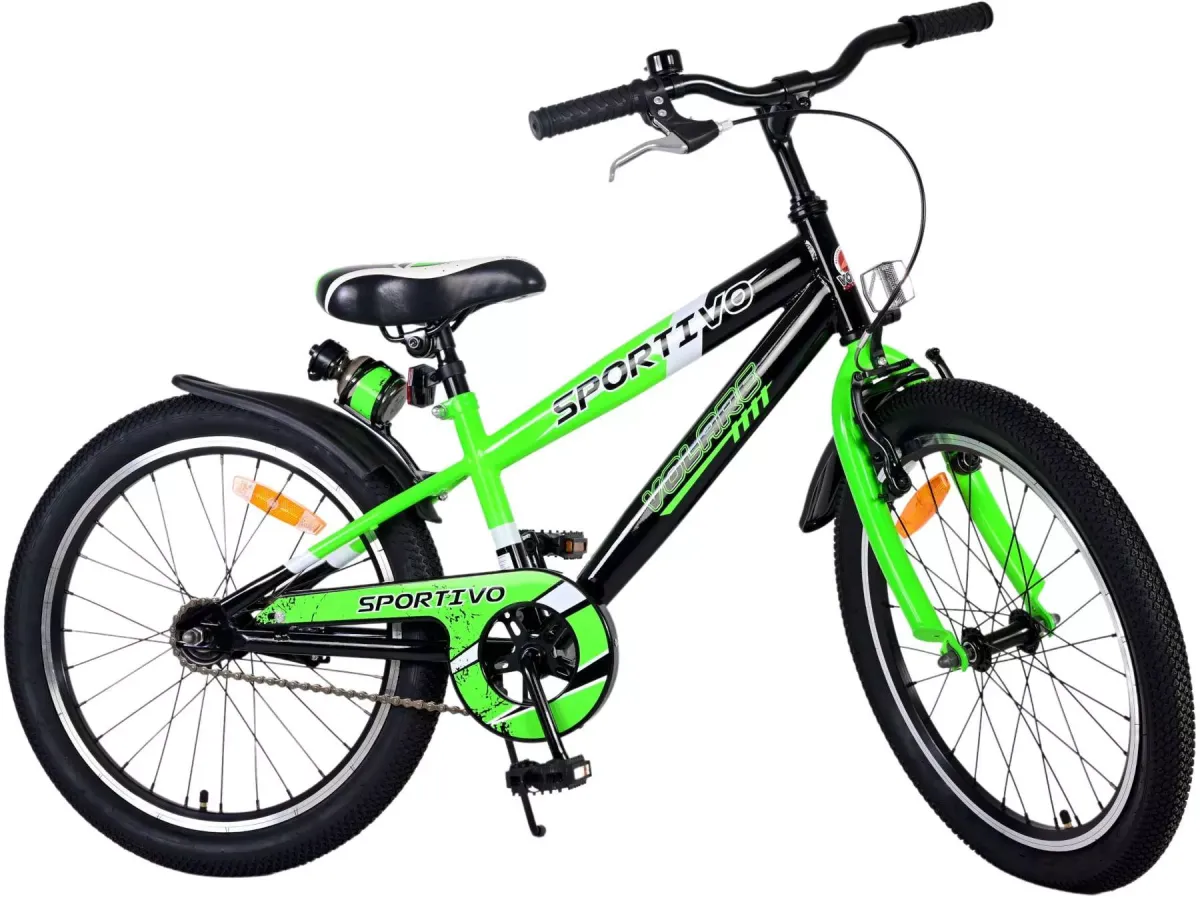 KINDERFAHRRAD Sportivo - Jungen - 20 Zoll - Rücktritt + Handbremse - Grün