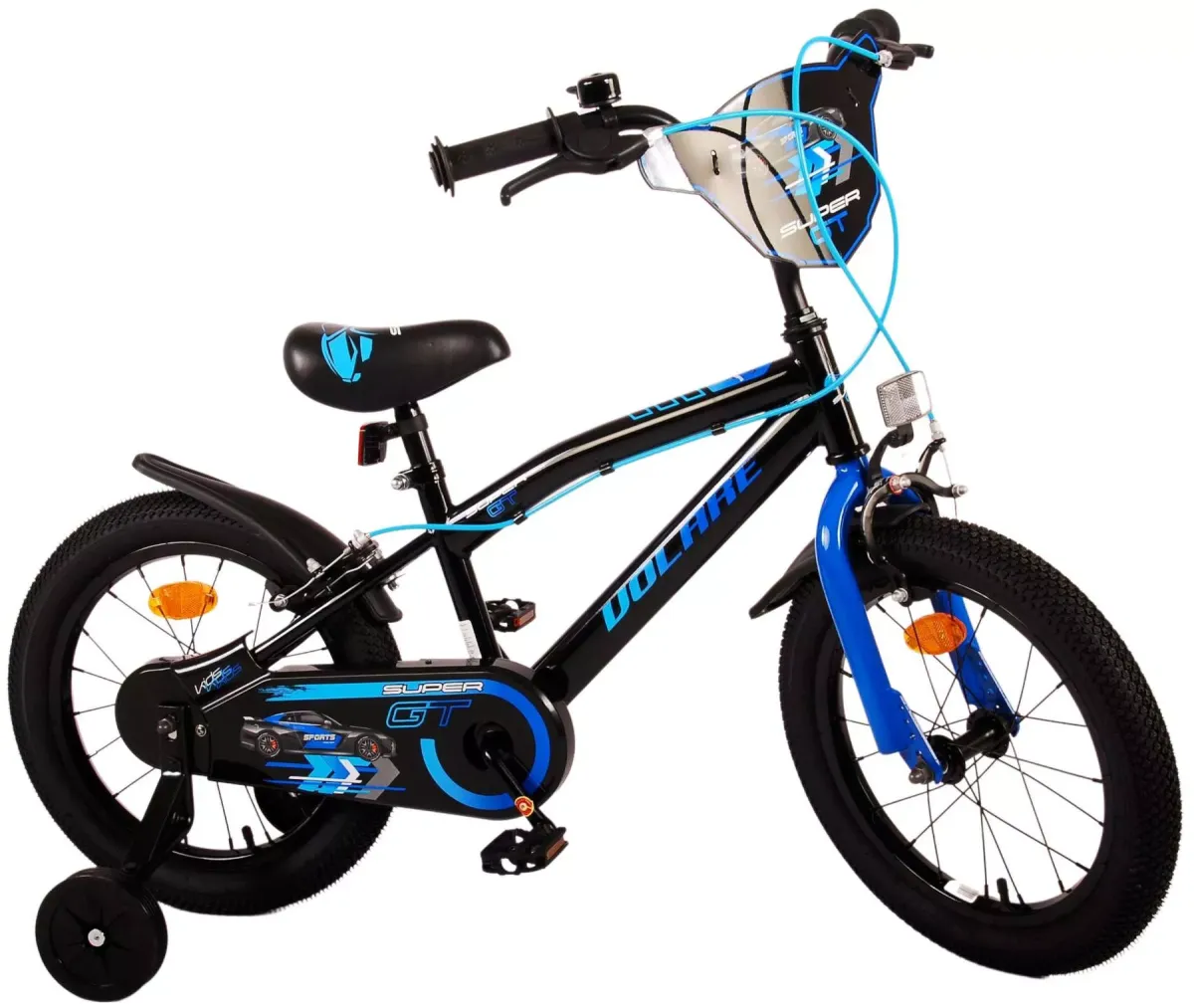 KINDERFAHRRAD Super GT - Jungen - 16 Zoll - 2 Handbremsen - Blau