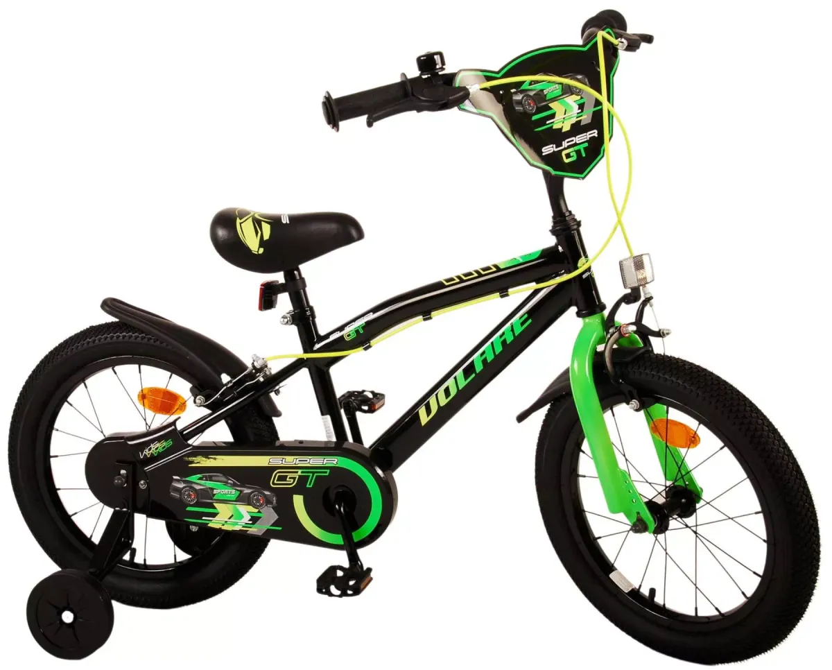 KINDERFAHRRAD Super GT - Jungen - 16 Zoll - 2 Handbremsen - Grün