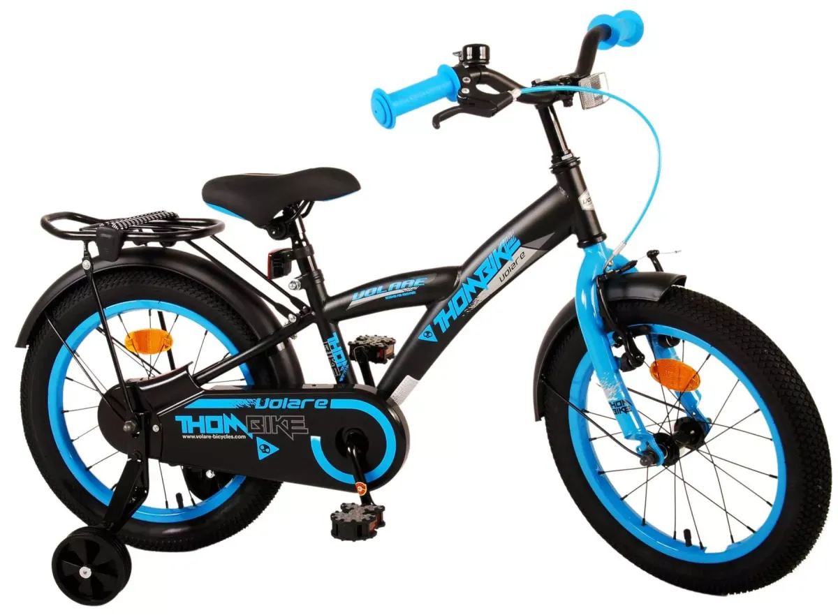 KINDERFAHRRAD Thornbike - Jungen - 16 Zoll - Rücktritt + Handbremse - Blau