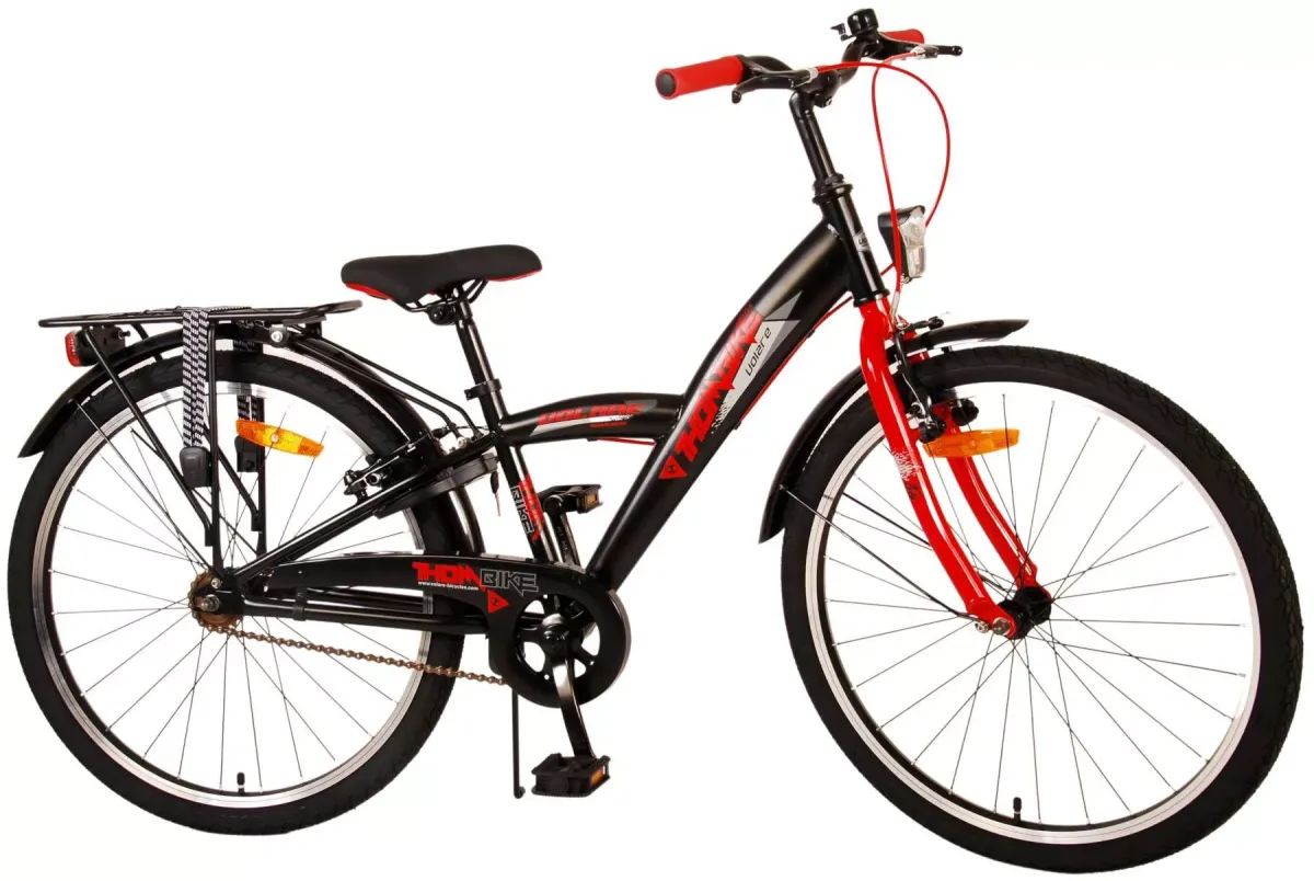 KINDERFAHRRAD Thornbike - Jungen - 2 Handbremsen - 24 Zoll - Rot