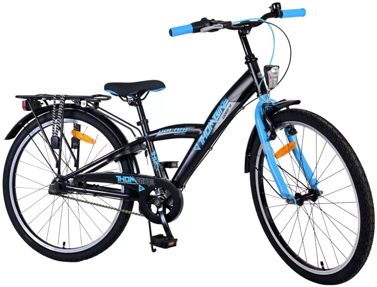 KINDERFAHRRAD Thornbike - Jungen - 24 Zoll - Rücktritt + Handbremse - 3 Gänge - Blau