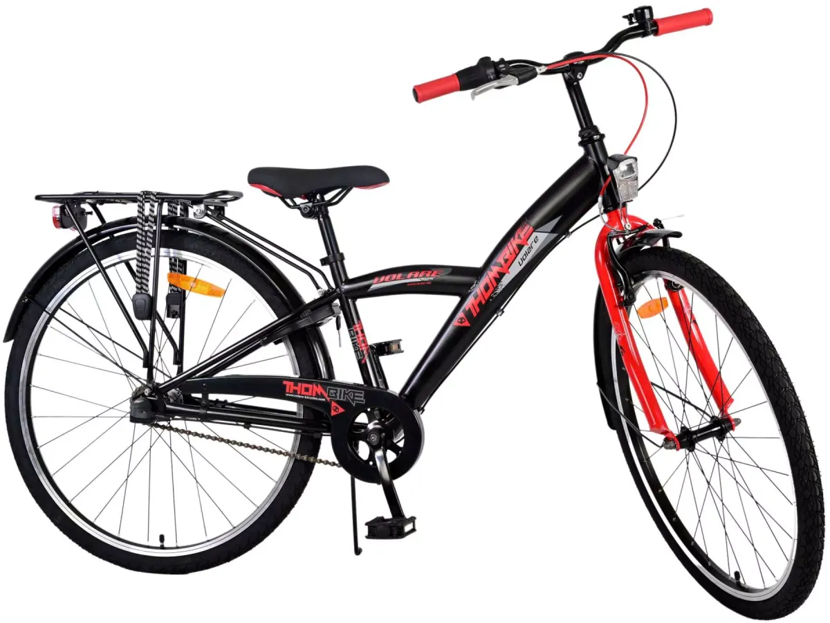 KINDERFAHRRAD Thornbike - Jungen - 26 Zoll - Rücktritt + Handbremse - 3 Gänge - Rot