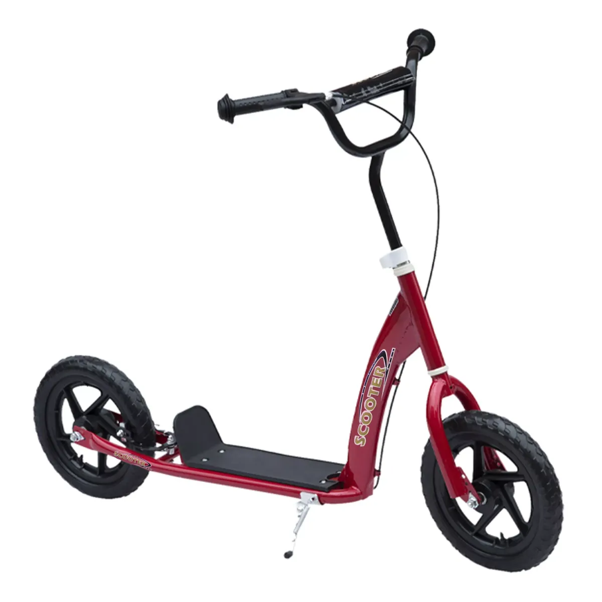 KINDERROLLER, Schwarz/Rosa/Blau/Rot, Stahl+ PVA