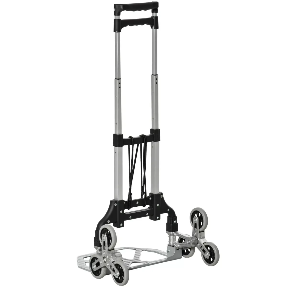 KLAPPBARER Treppensteiger, Silber