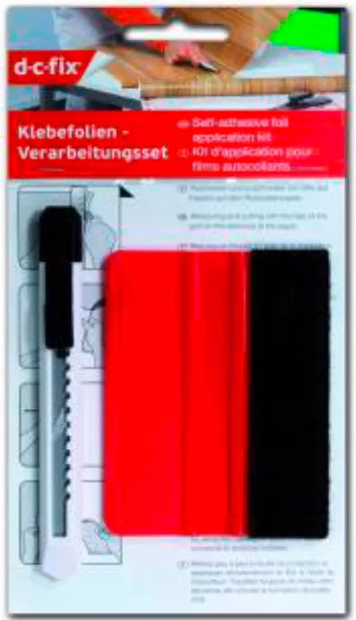 KLEBEFOLIEN-VERARBEITUNGSSET