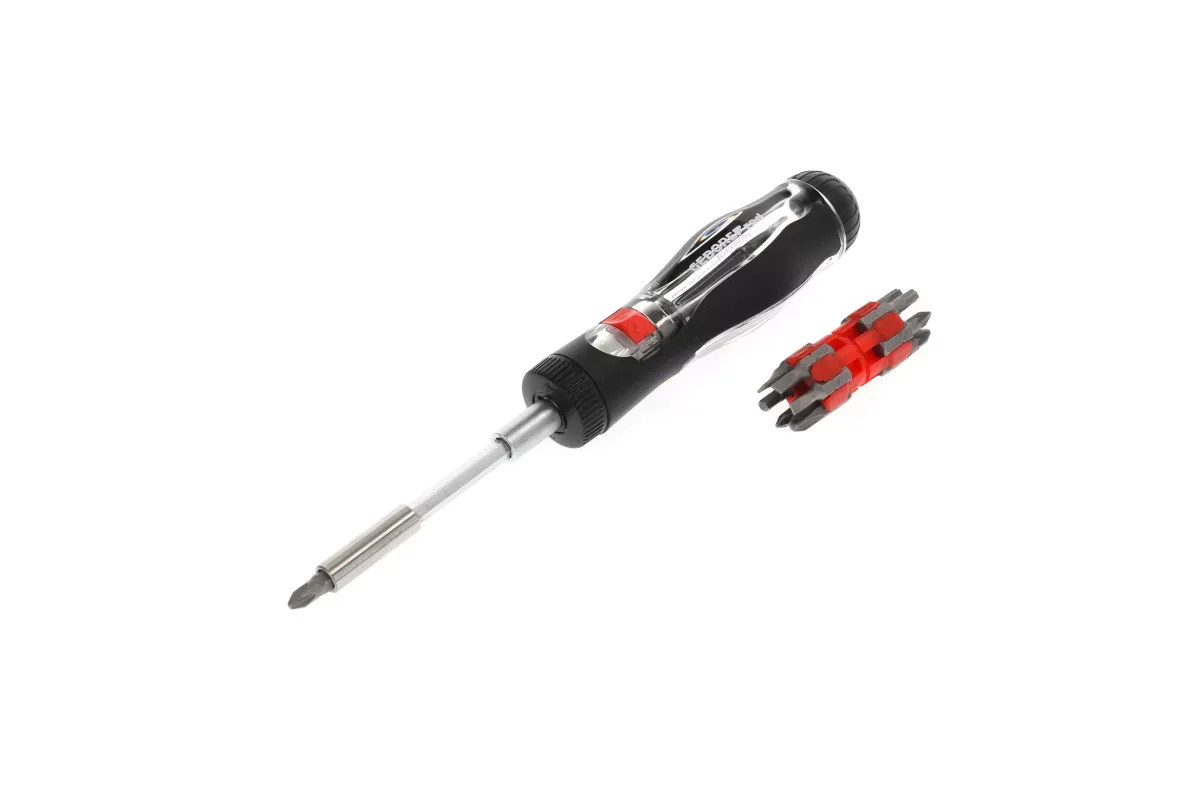 KNARRENSCHRAUBENDREHER BIT-TELESKOP 1/4" 13IN1