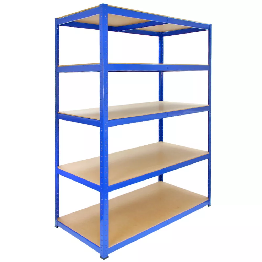 LAGERREGAL 9 x T-Rax 120cm L x 60cm B - Blau