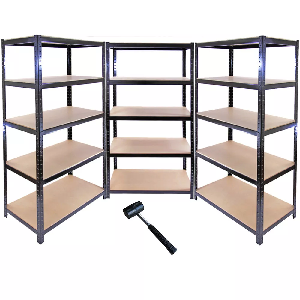 LAGERREGAL x 3 T-Rax 90cm Schwarz