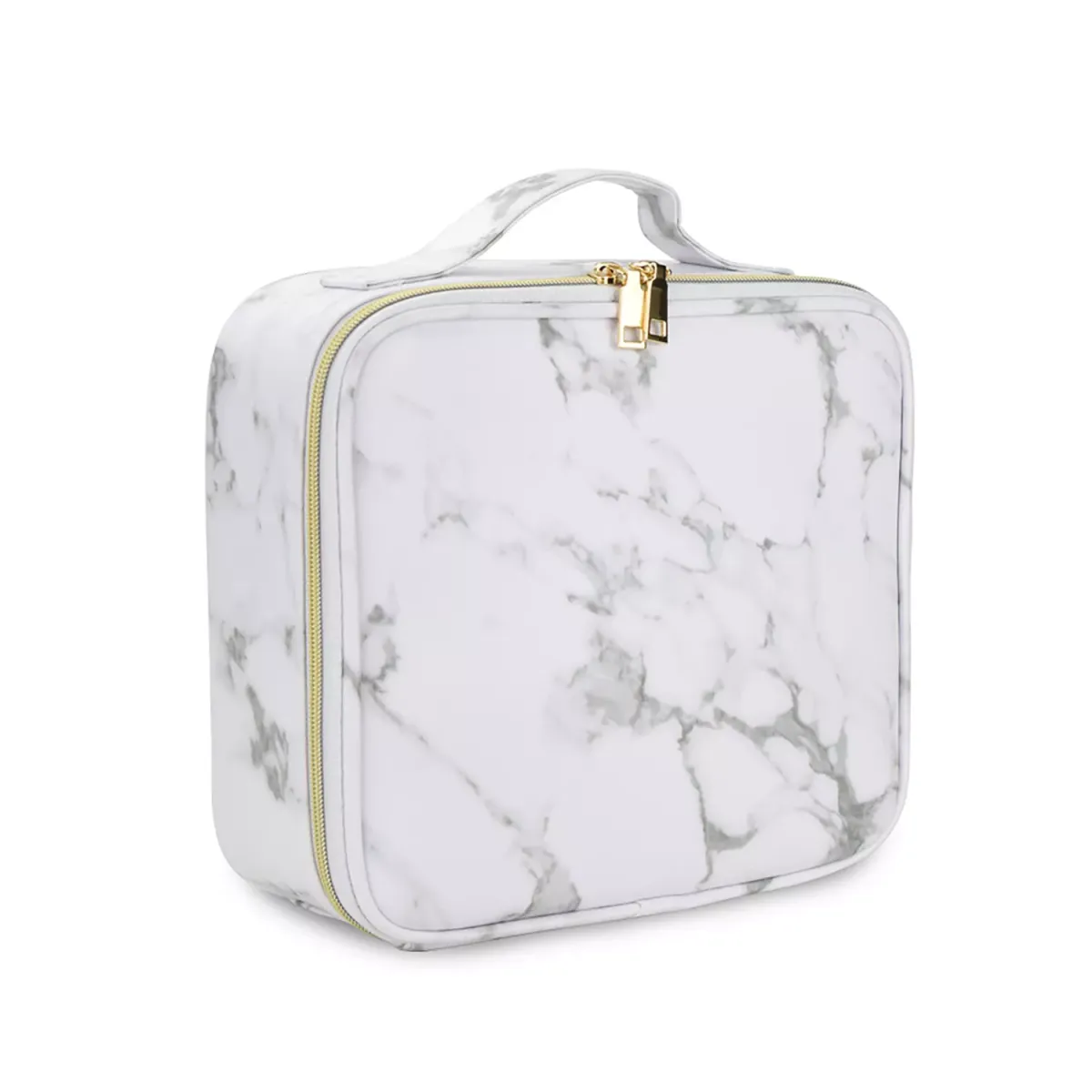 MAKE-UP-TASCHE mit anpassbaren Innenfächern