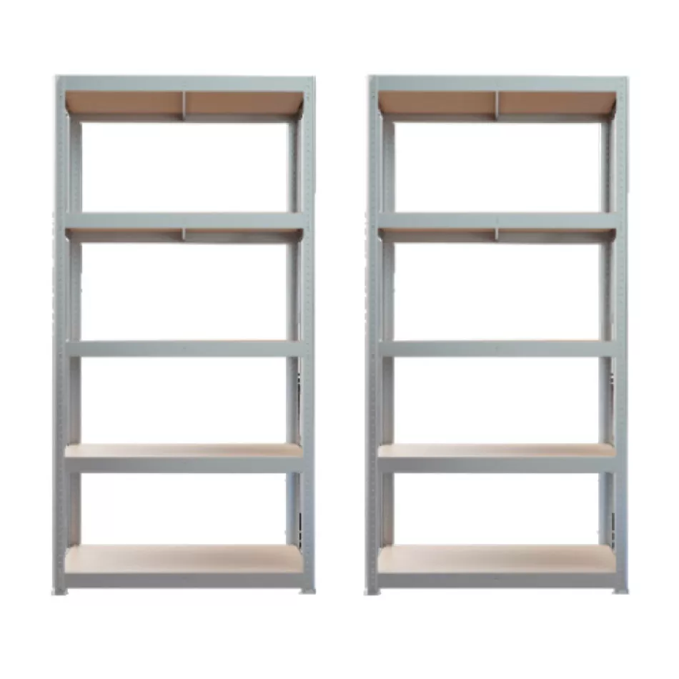 METALL-REGAL , S-free, Stahlregale 2er Set , 90x40x179, 175KG