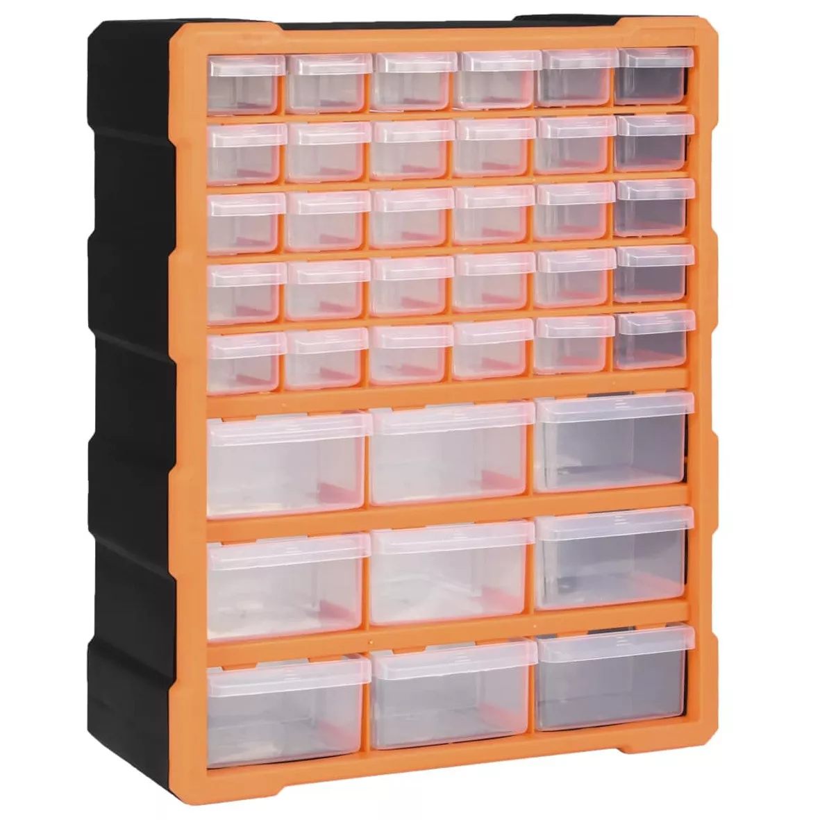MULTI-SCHUBLADEN-ORGANIZER MIT 39 SCHUBLADEN 38X16X47 CM