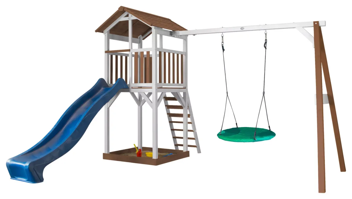 NEST SWING BRAUN-WEIß