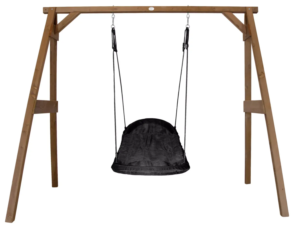 NESTSCHAUKEL Braun, Schwarz