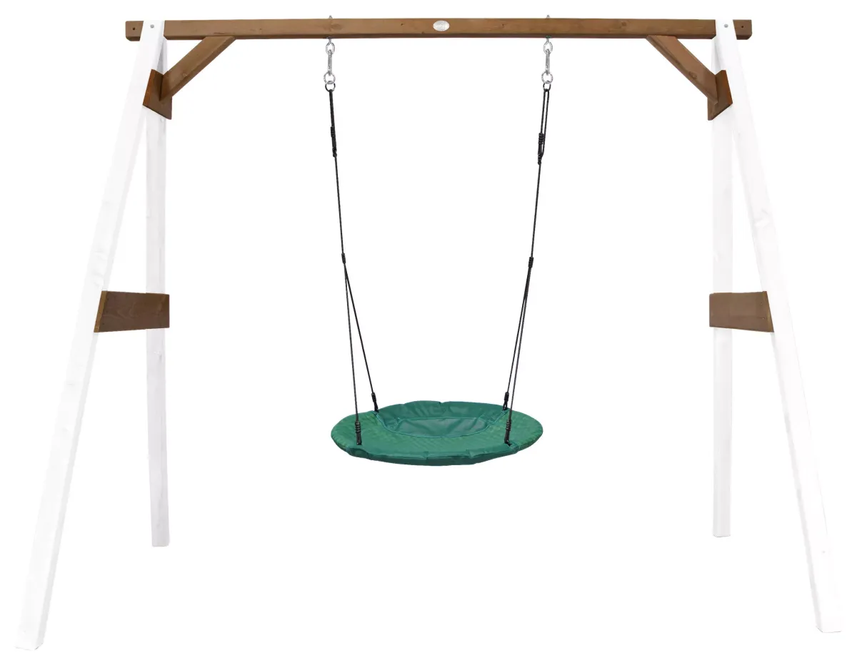 NESTSCHAUKEL Braun, Weiß
