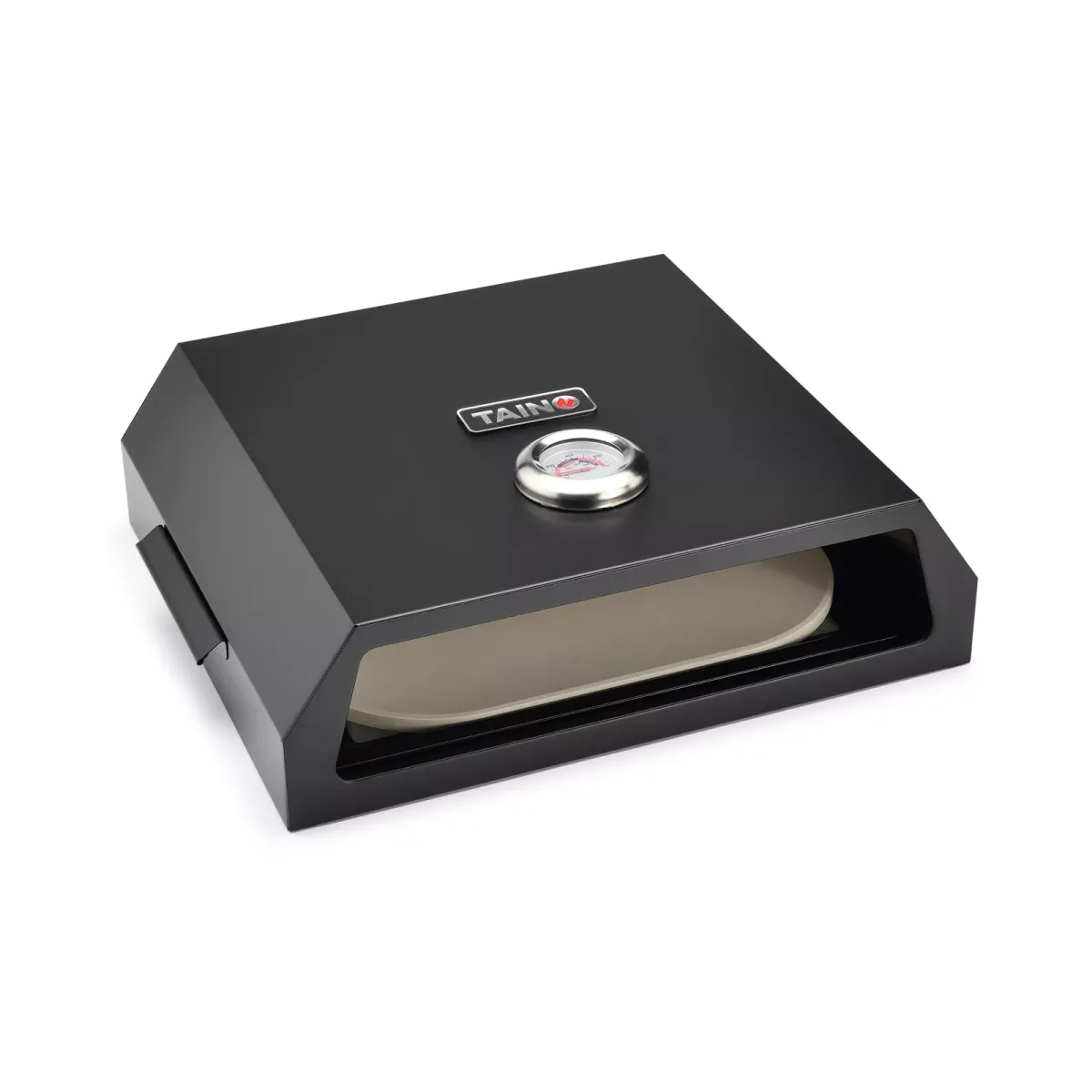 PIZZABOX Stahl Schwarz