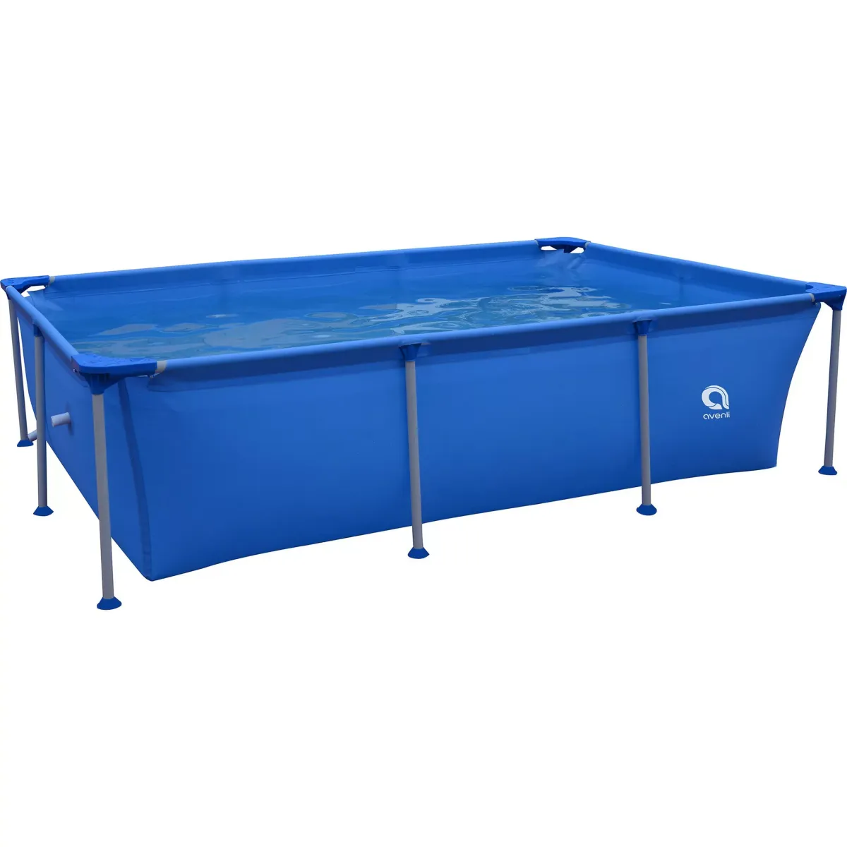 POOL Aufstellpool Framepool 258 x 179 x 66 cm blau ohne Filterpumpe