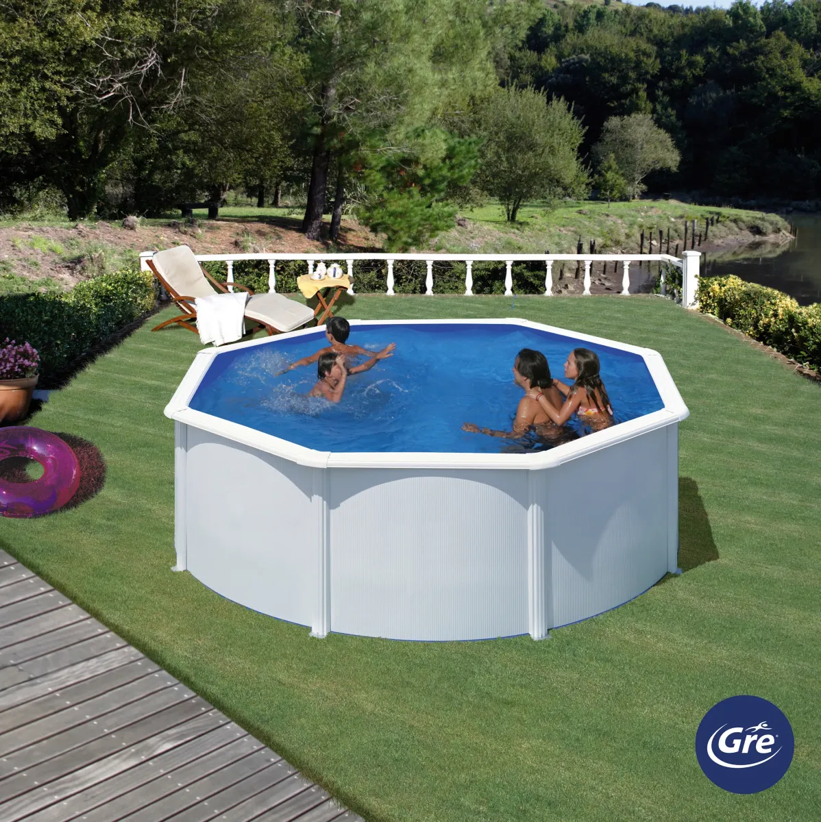 POOL GRE FIDJI KIT300ECO FIDJI KIT300ECO 300/120 cm