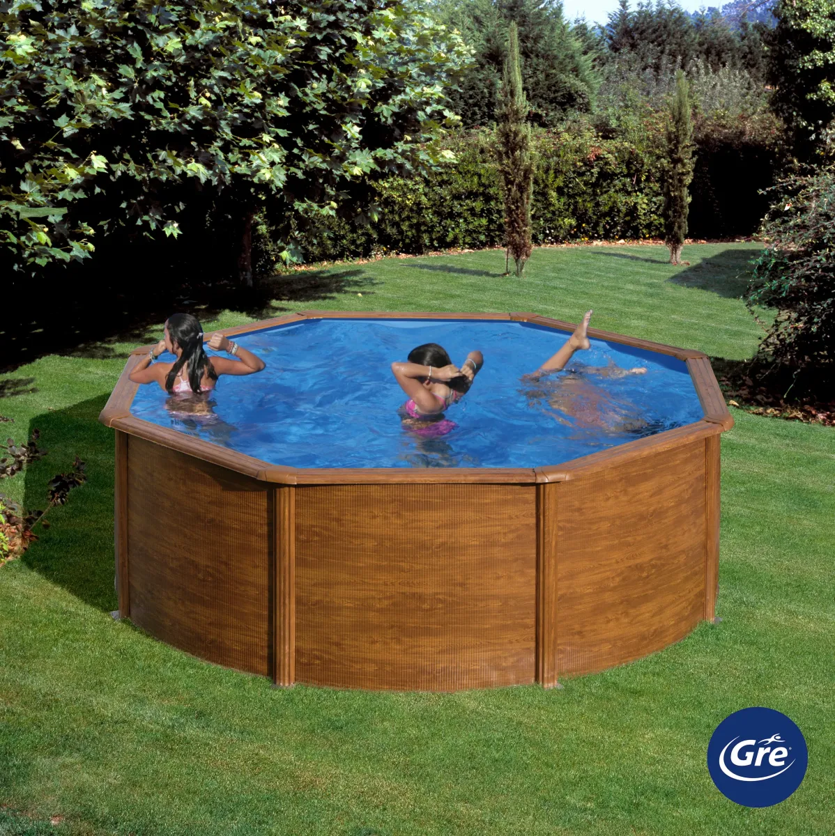 POOL GRE PACIFIC KIT350W 2023 350/350/120 cm