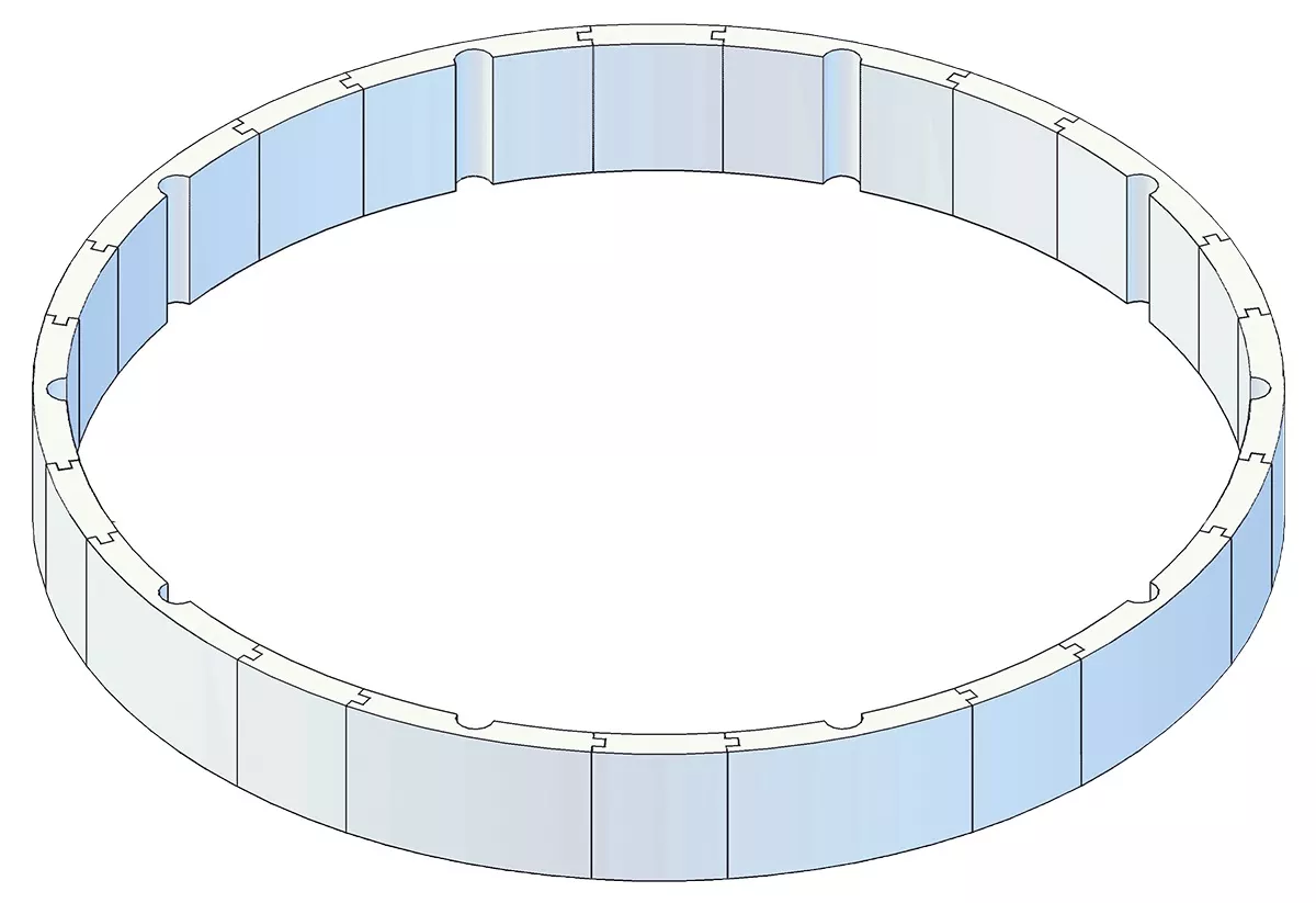 POOL-ISOLATIONSSET 550 cm