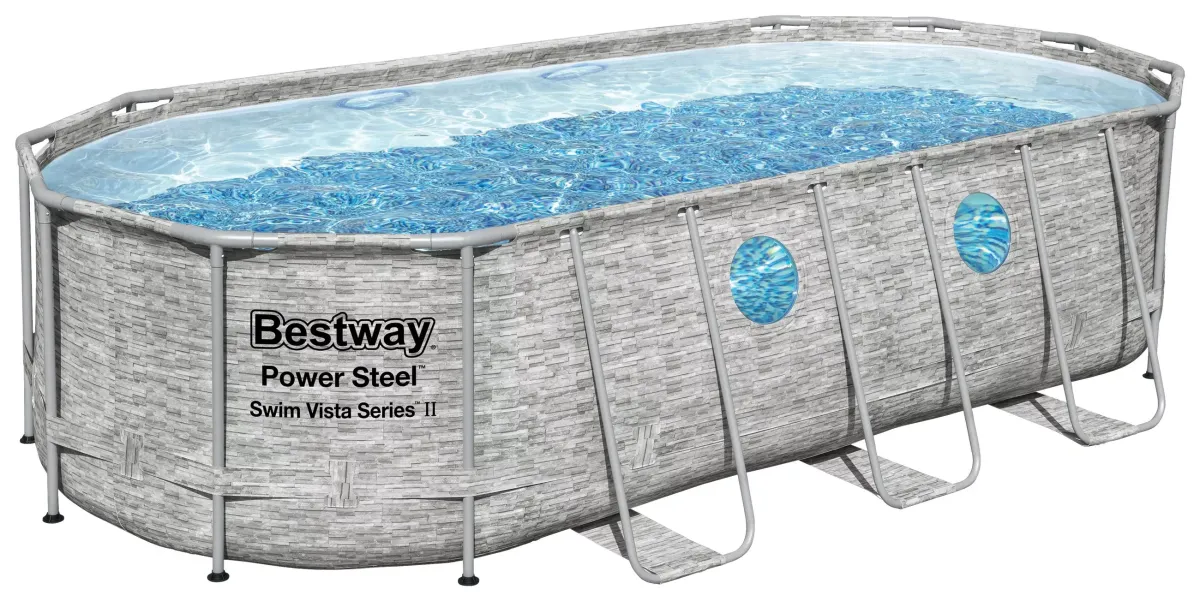 POOL SET POWER STEEL 56716GS 549/274/122 cm