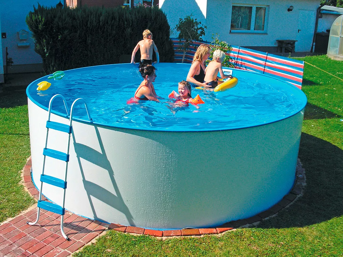 POOL-SET STEELY 01110 450/120 cm