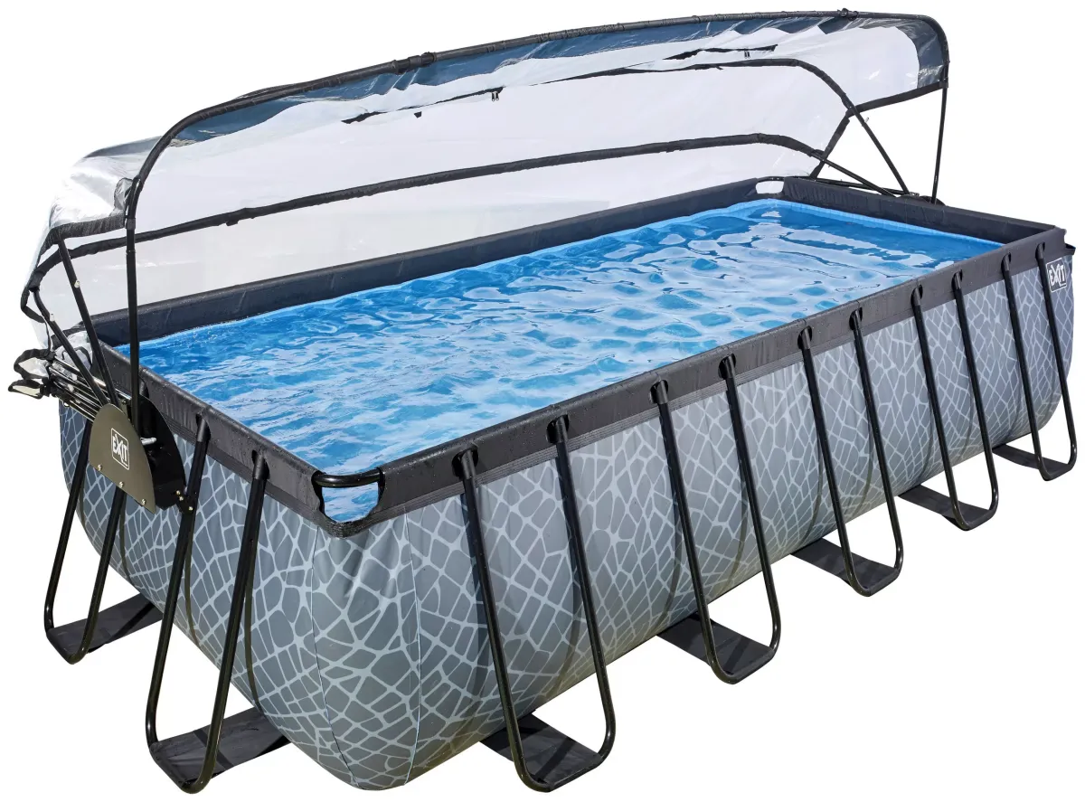 POOL-SET STONE 540/250/122 cm