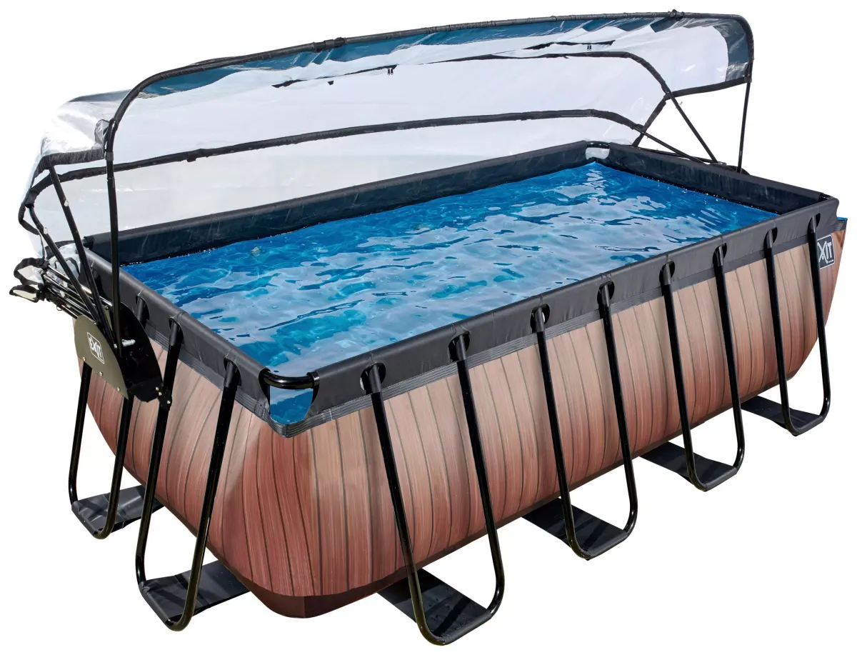 POOL-SET WOOD 400/200/122 cm