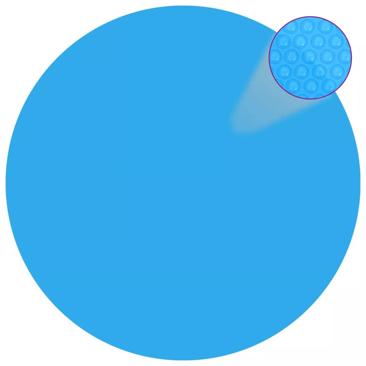 POOLABDECKUNG BLAU 417 CM PE