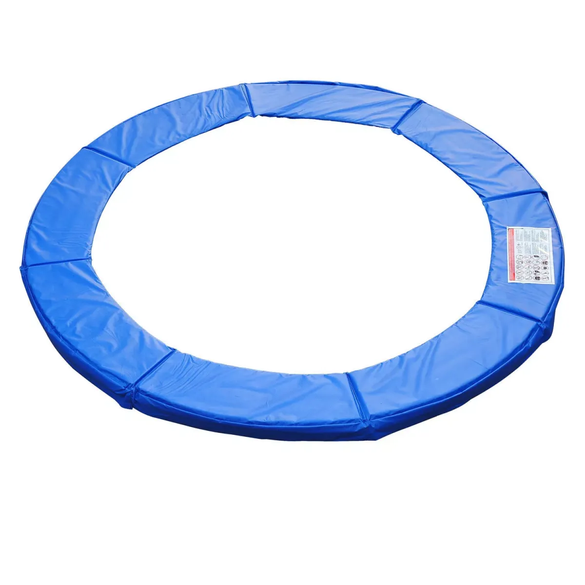 RANDABDECKUNG, PE, Blau, Ø305 cm