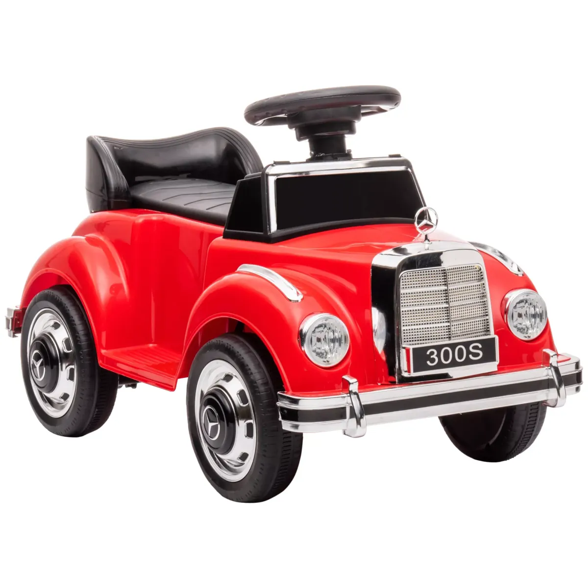 RUTSCHAUTO, Rot, Kunststoff, Metall