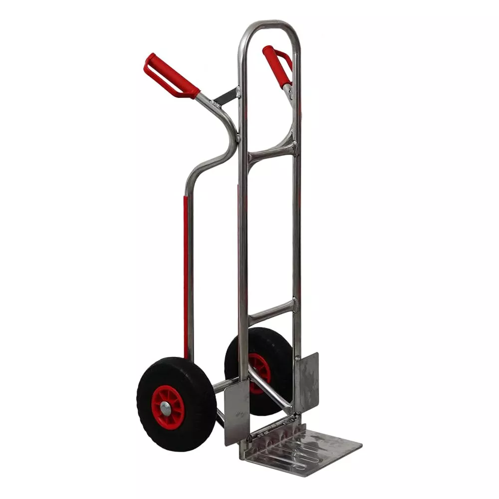 SACKKARRE Ragnar mit klappbarer Schaufel 117x60x52cm Tragkraft 250kg Räder Aluminium