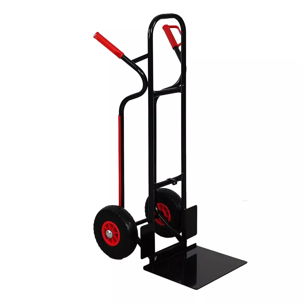 SACKKARRE Ragnar mit XXL klappbarer Schaufel 117x60x60cm Tragkraft 250kg Schwarz