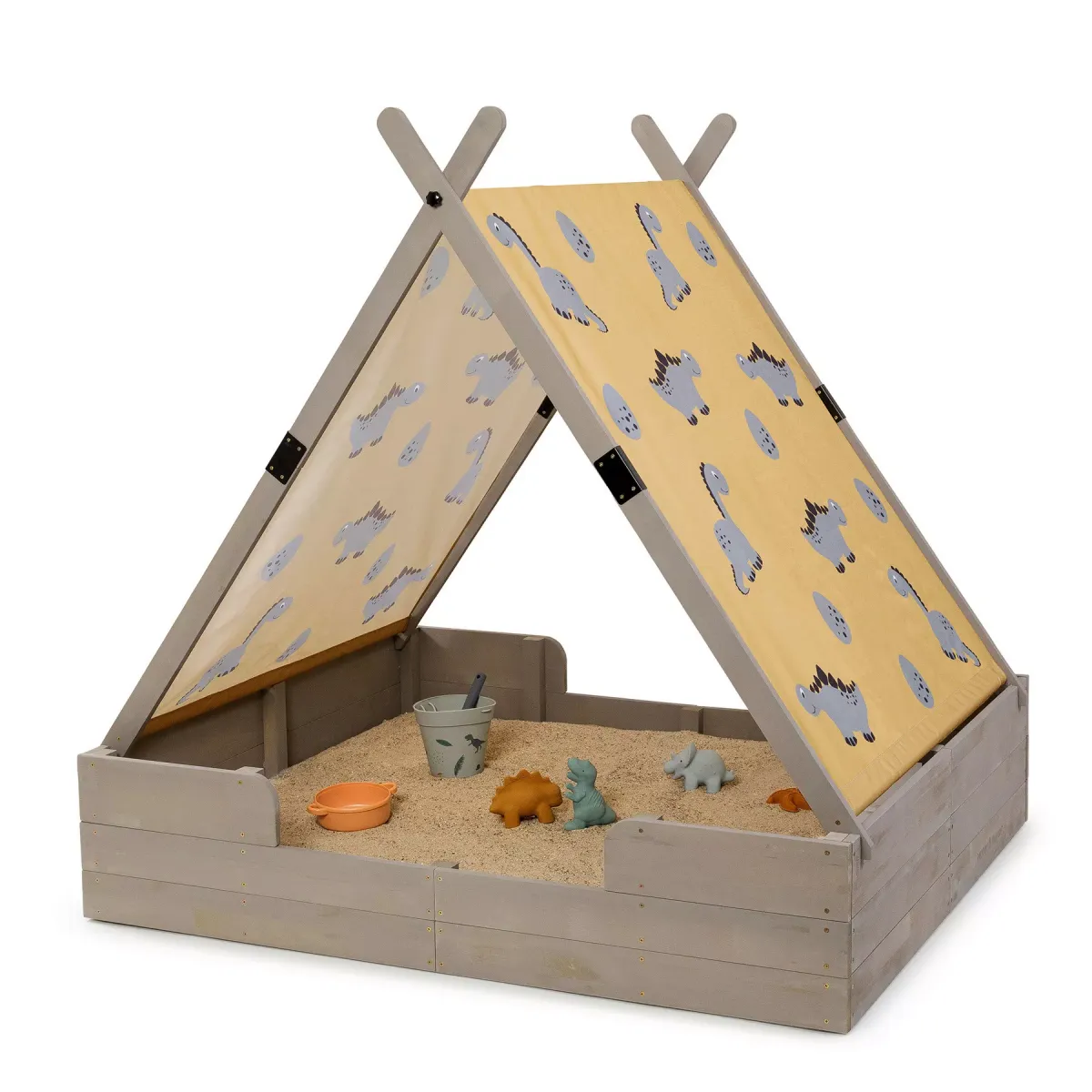 SANDKASTEN DINO LOVER Grau