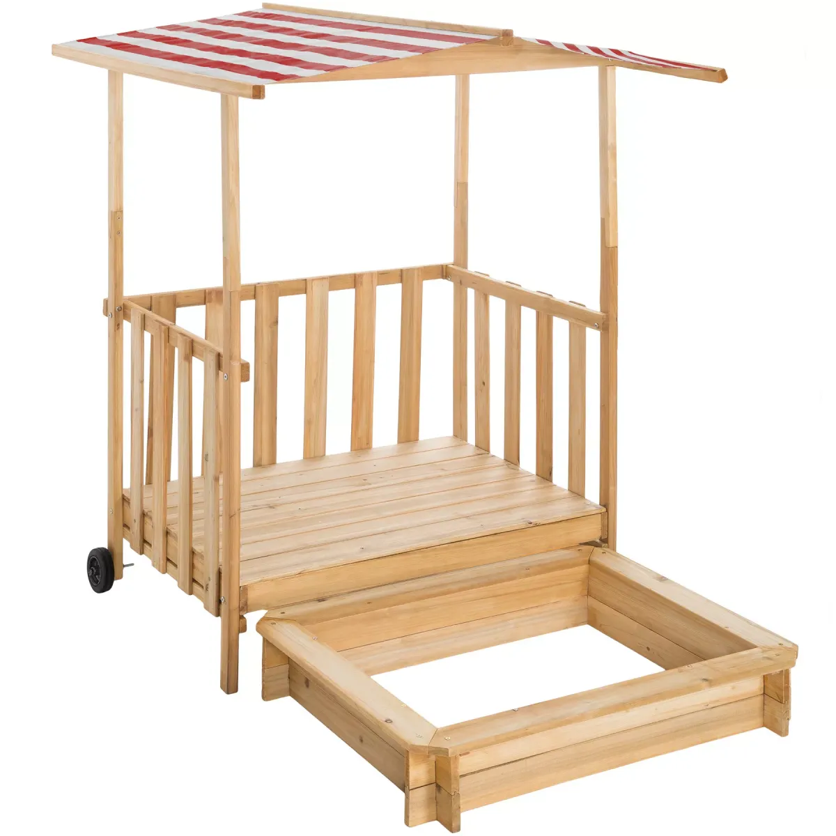 SANDKASTEN Gretchen,106 x 105 x 137 cm,rot