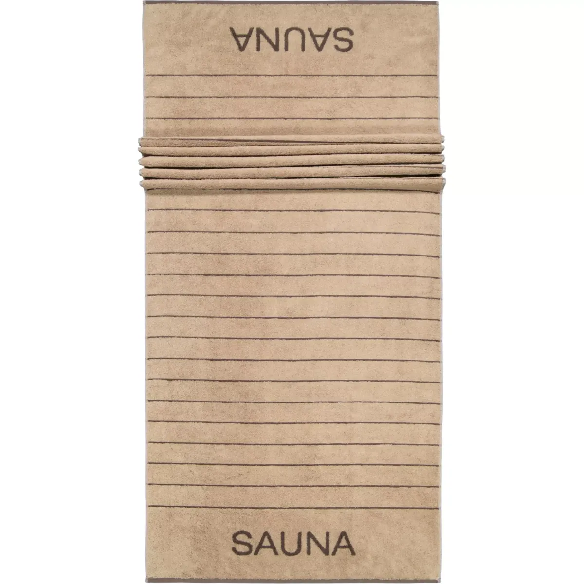 SAUNATÜCHER BALANCE DOUBLEFACE 6237 SAND - 39