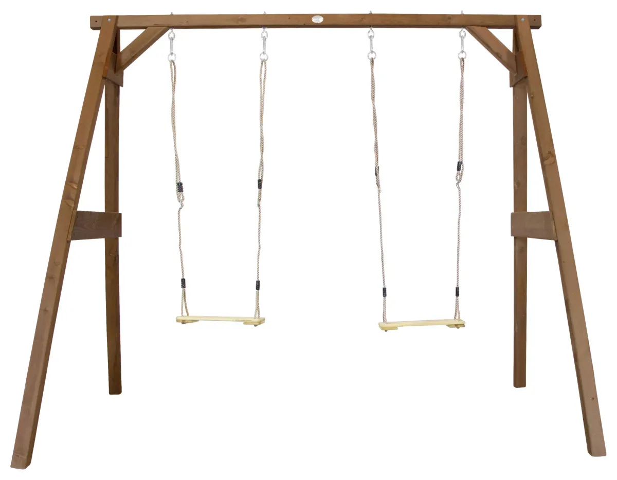 SCHAUKEL DOUBLE SWING Hellbraun